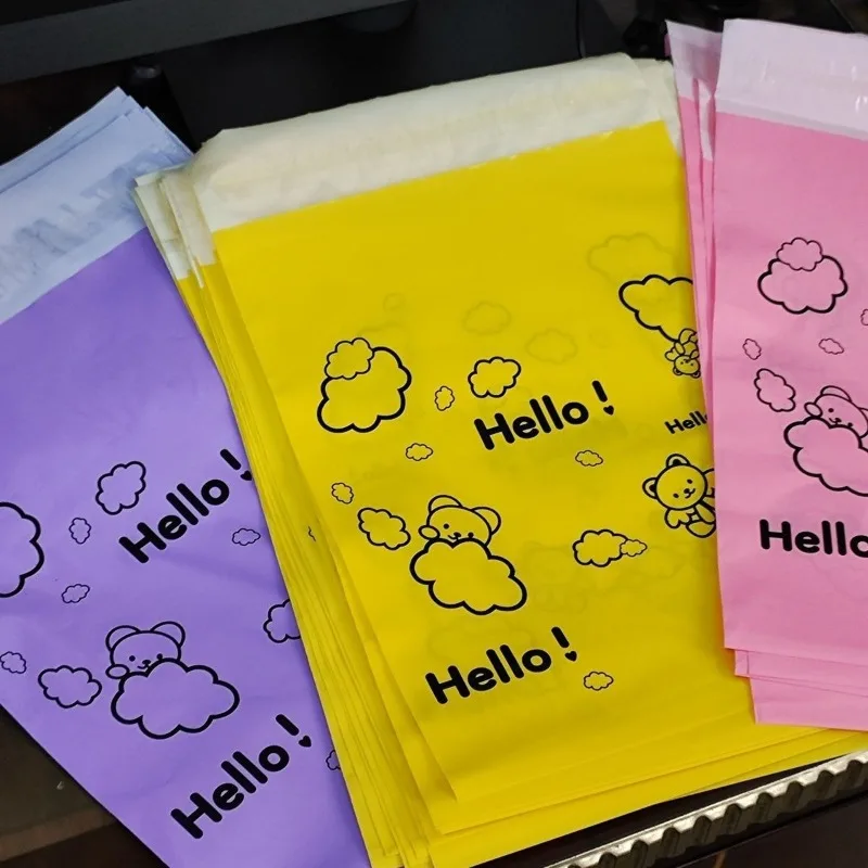 Bolsa de correo autoadhesiva impermeable de plástico para envíos