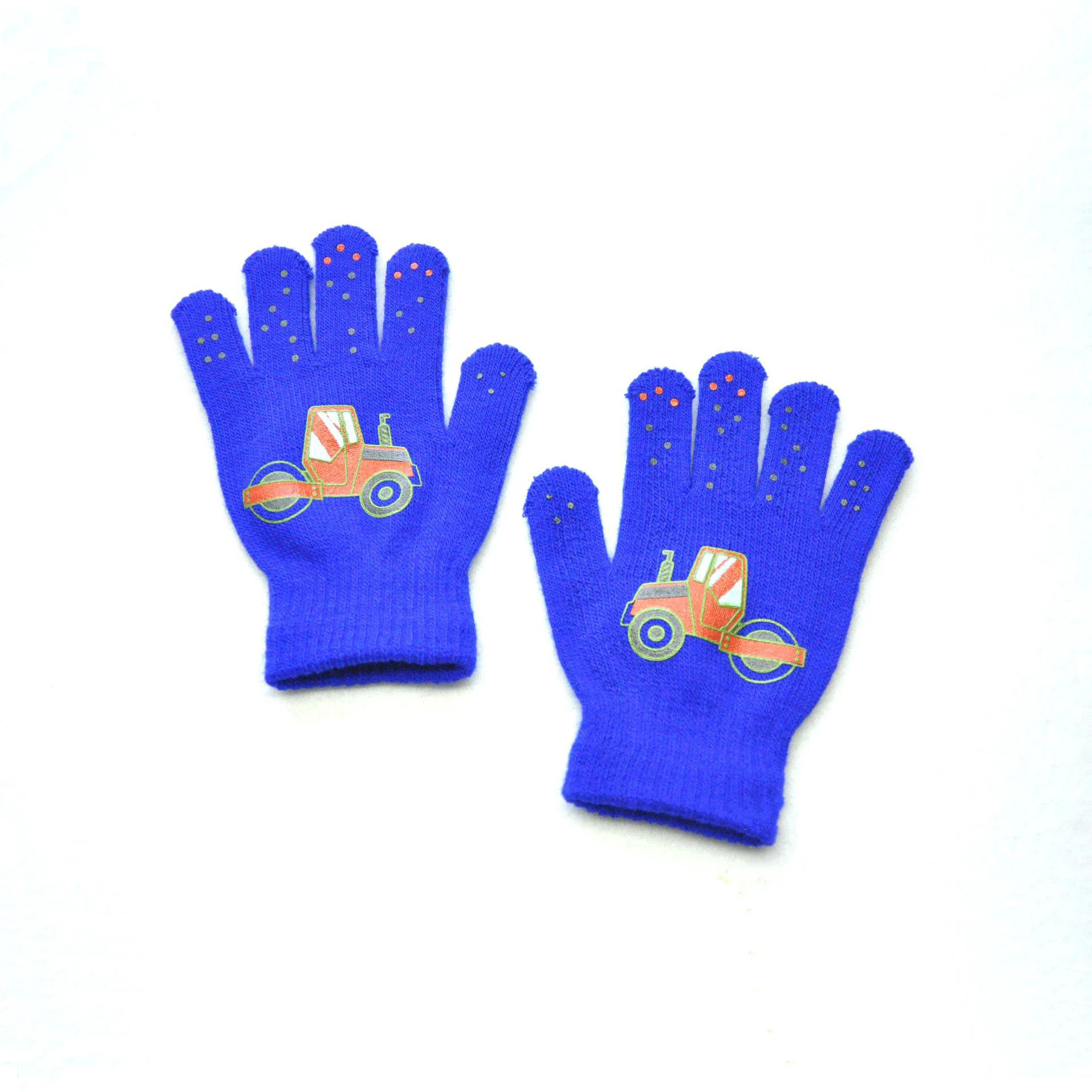 Guantes de invierno niños – Tejido cálido, dedos completos exterior - imagen 5