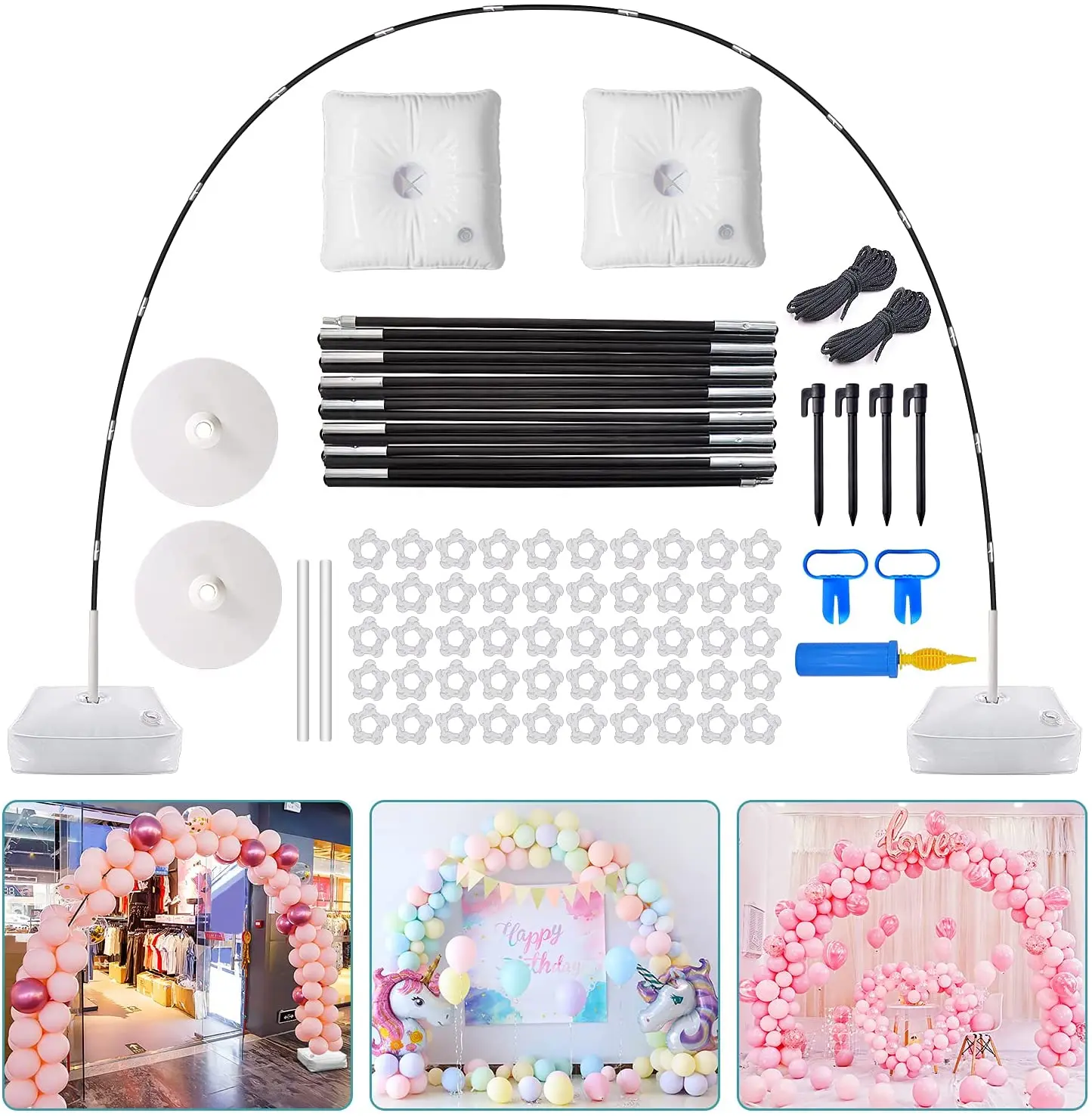 Estructura del kit de arco para globos