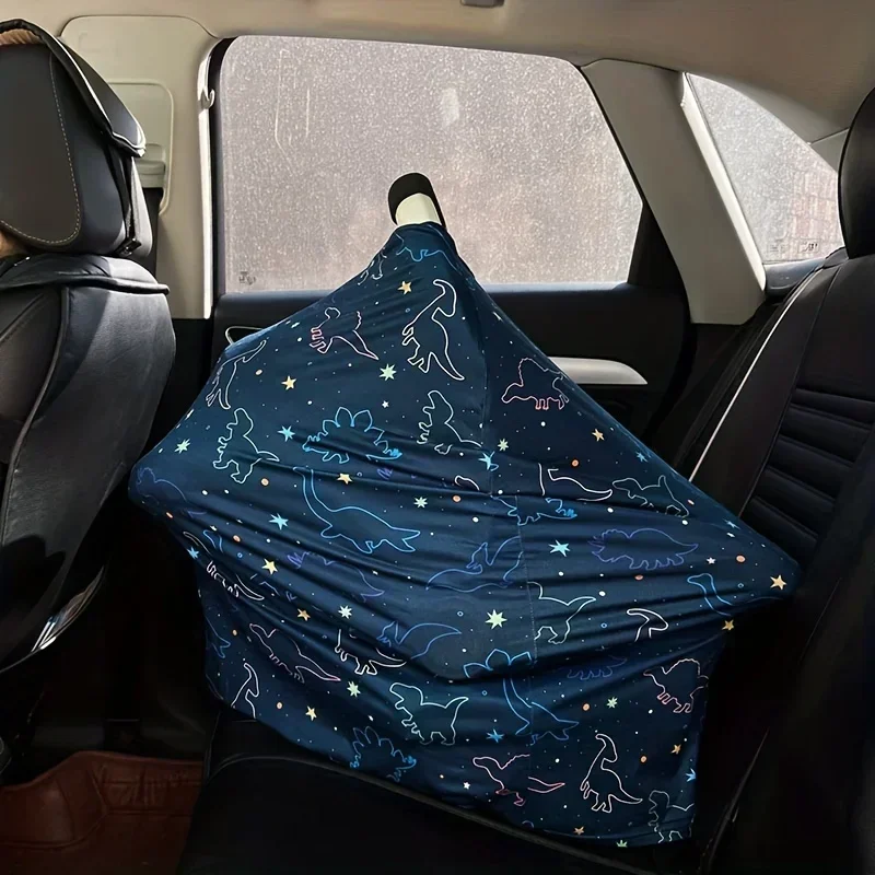 Cubierta de lactancia universal para cochecito, silla alta y carrito - imagen 4