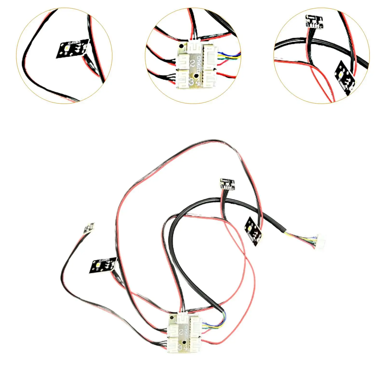 Kit de luces LED RC universal para camiones MN82 1/12 repuesto