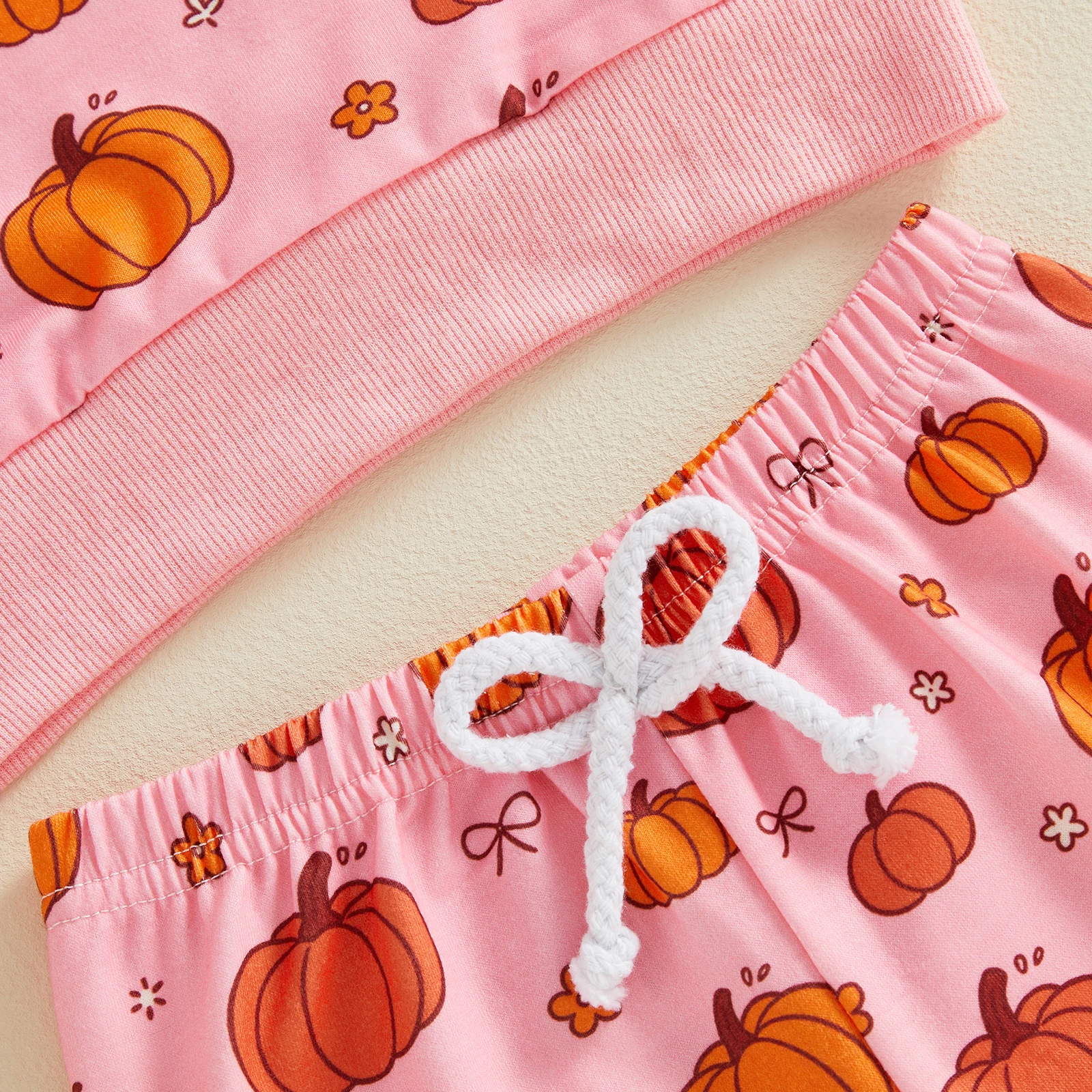 Conjunto de Halloween para niña pequeña: sudadera y pantalón - imagen 4