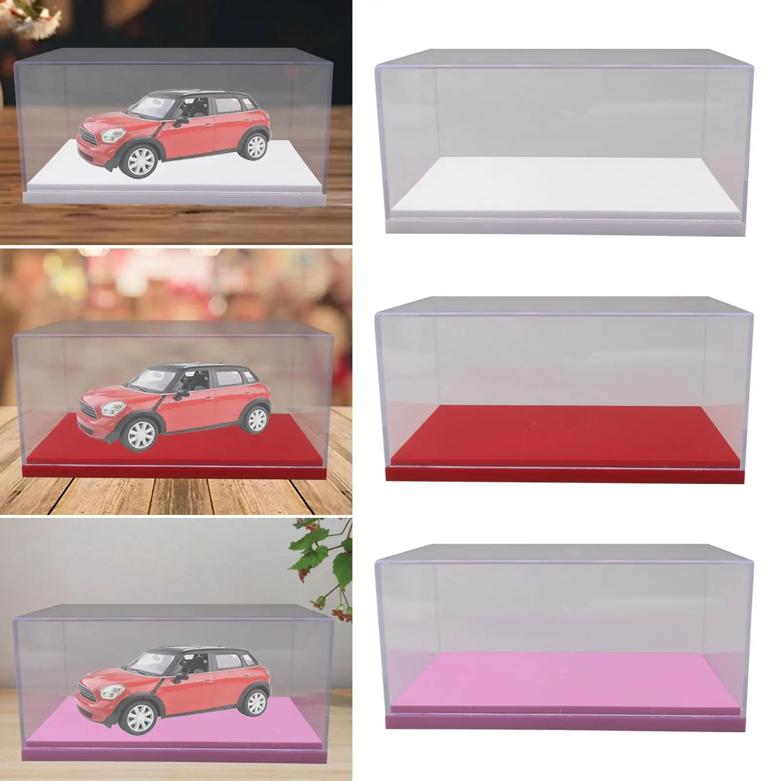 Vitrina para coches de juguete acrílica con tapa transparente - imagen 4