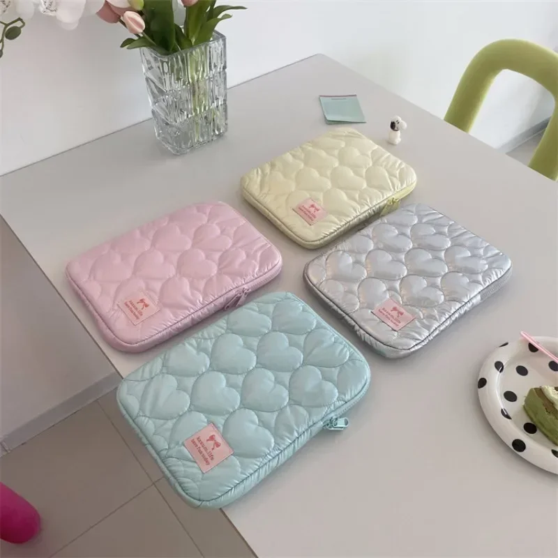 Bolsa resistente a golpes para iPad – Gran capacidad estilo coreano bordado - imagen 4