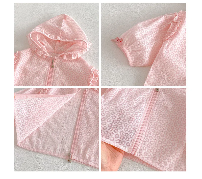 Chaqueta floral infantil MILANCEL frente