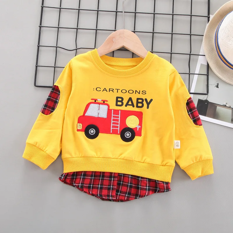 Camiseta bebé manga larga de dibujos otoño deportivo - imagen 2