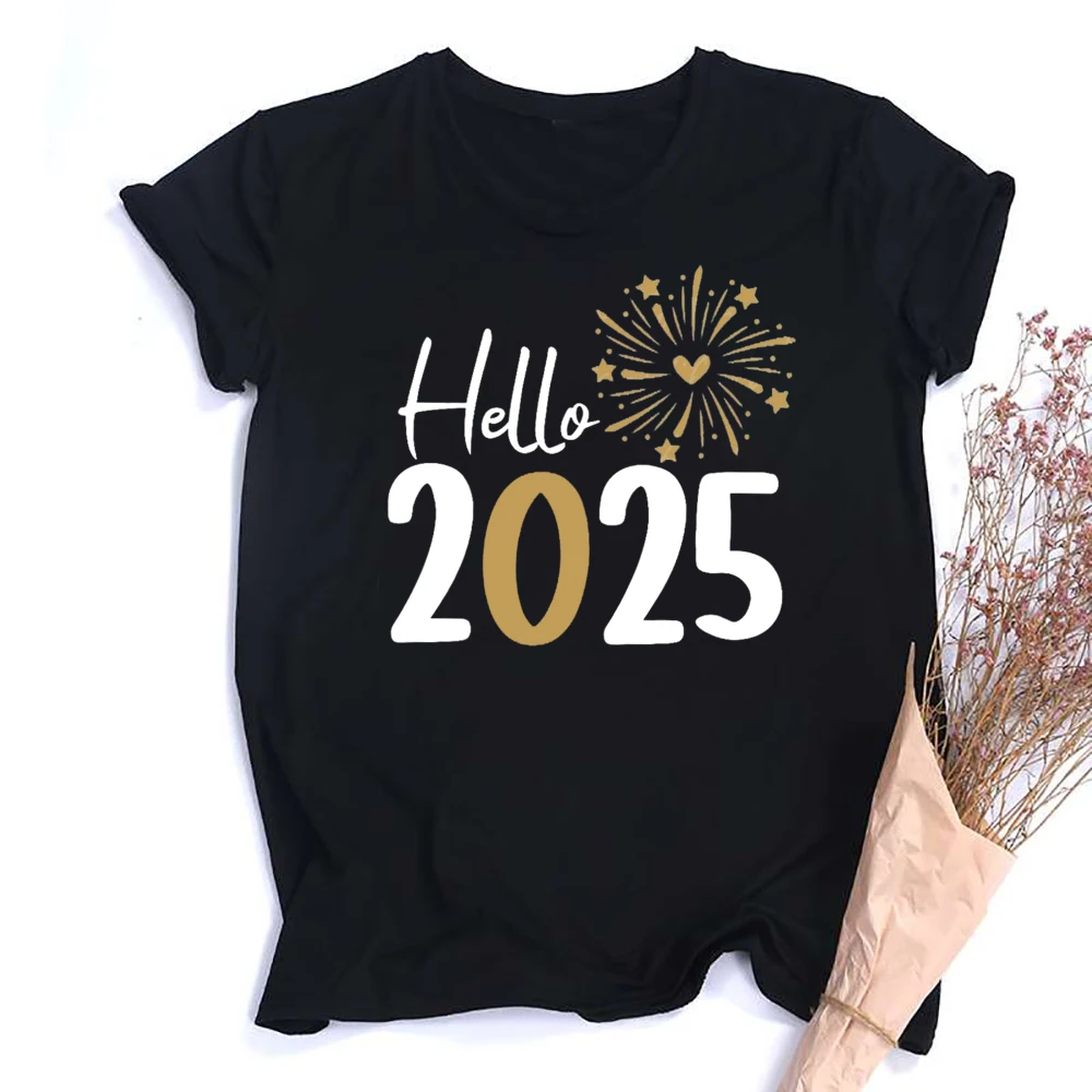 Conjunto Hello 2025 coordinar madre e hijo – Pelele y camiseta bebé - imagen 4