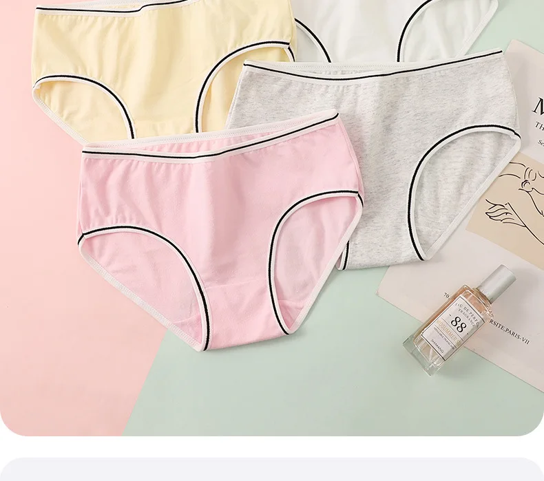 Detalle de tejido de algodón en ropa interior infantil