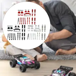 Kit de mejoras RC con componentes metálicos y amortiguador