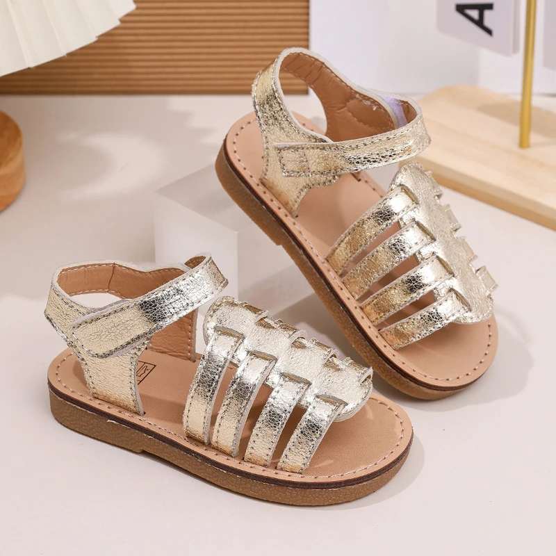 Sandalias antideslizantes de verano para niña con suela segura - imagen 4