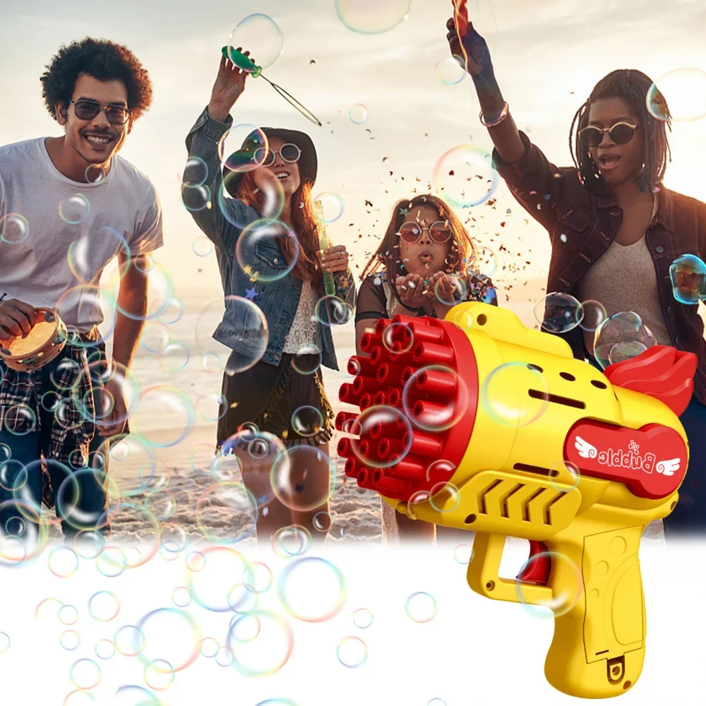 Pistola de burbujas eléctrica automática para niños - imagen 3