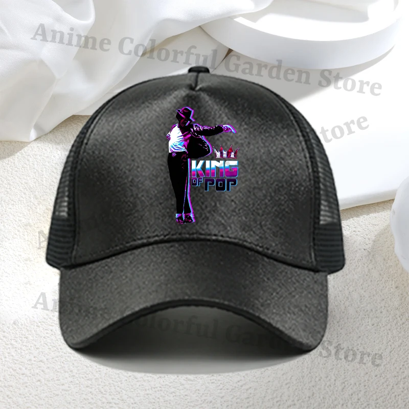 Gorra de béisbol Michael Jackson rey del pop hip hop verano