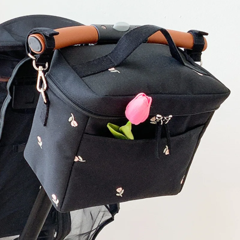 Bolso térmico con oso para cochecito – Bolsa aislamiento organizador