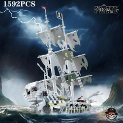 Barco Pirata Fantasma – Bloques de construcción educativos