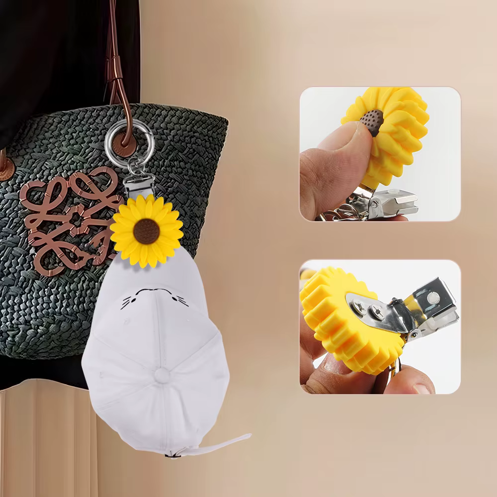 Kovict clip para chupete de silicona con estrella sonriente - imagen 2