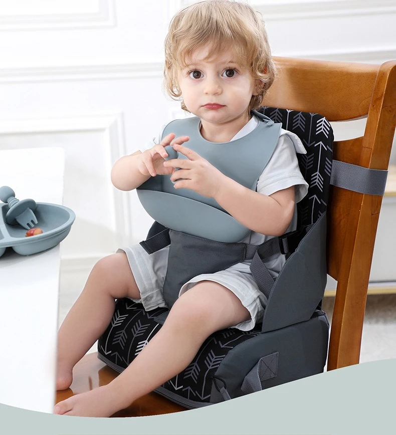 Asiento elevador portátil plegable para comidas