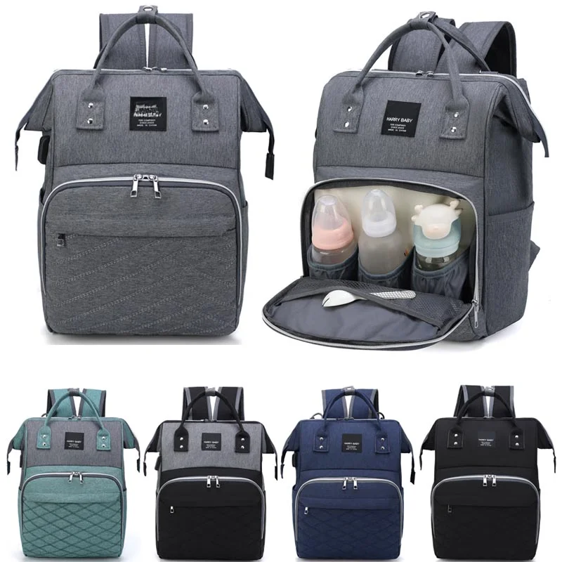 Bolsa de pañales impermeable lista para viaje