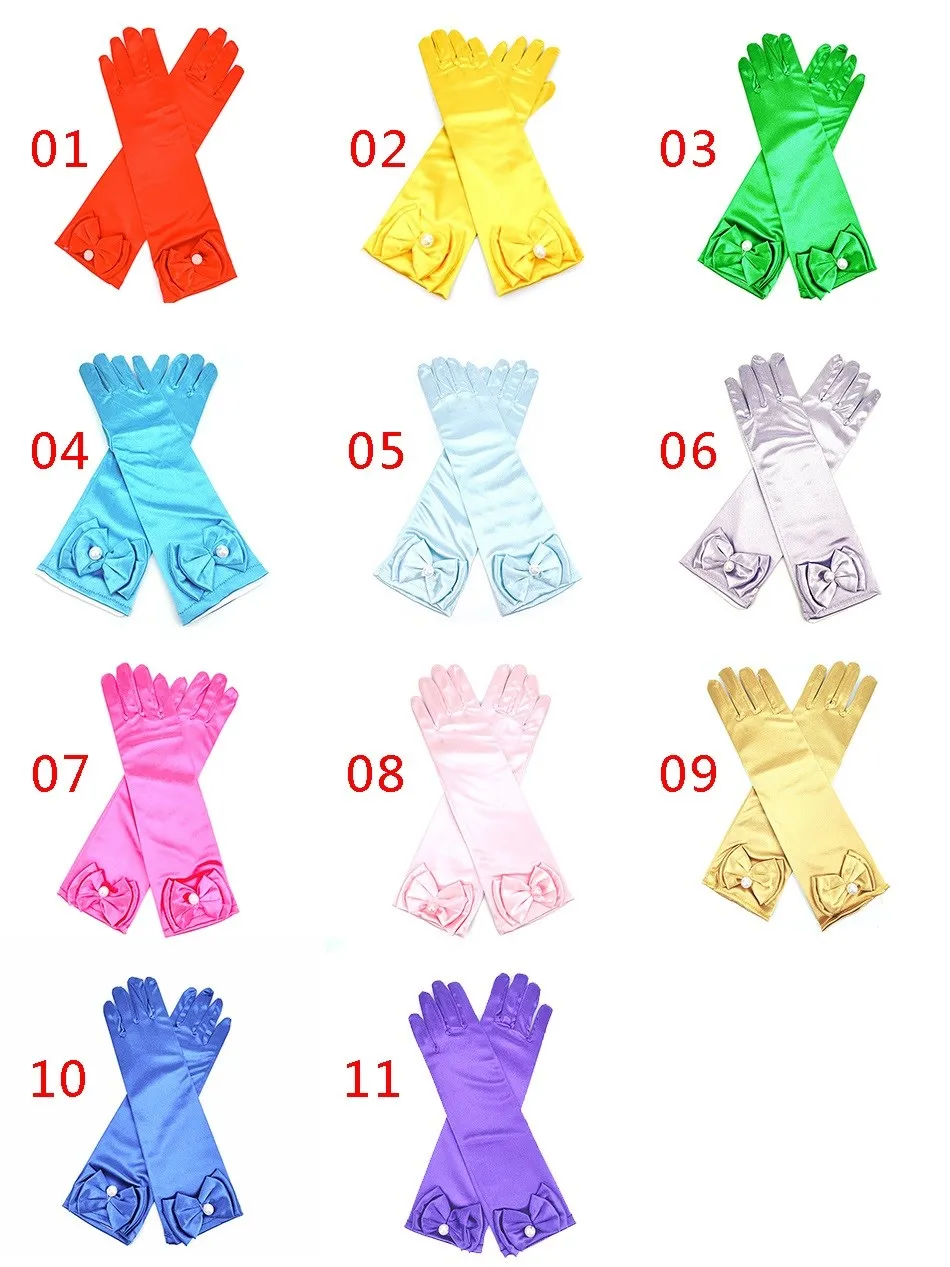 Guantes de colores - princesa
