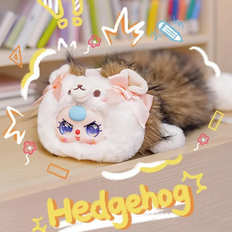 Bolsa de papelería Baby Three de gran capacidad con peluches - imagen 4