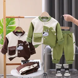 Conjunto de invierno para niña con chaqueta y pantalón térmico
