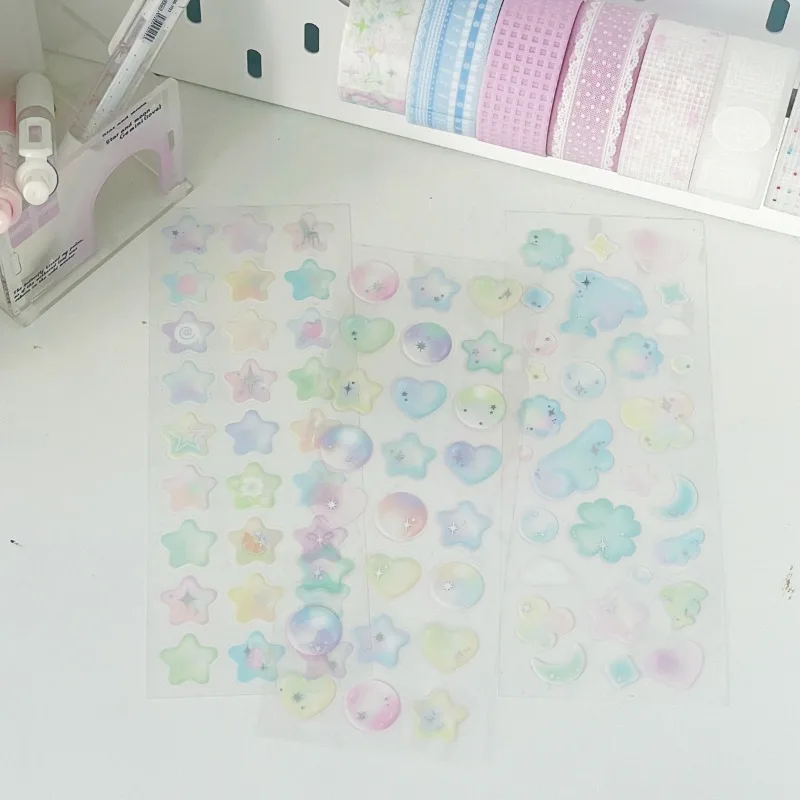 Pegatinas de espuma plateada con burbujas para álbumes y diarios - imagen 5