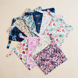 Bolsa impermeable para pañales reutilizable con doble apertura