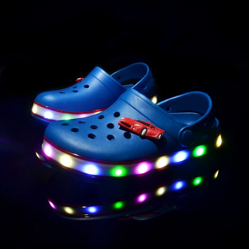Sandalias con luces LED para niño – Cómodas y seguras