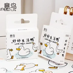 Buena Vida pato pegatinas para cuadernos decorativas autoadhesivas