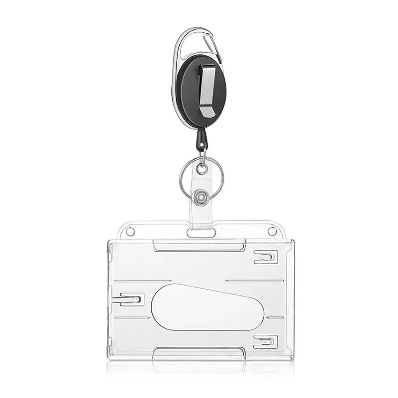 Porta credenciales para niños con llavero y funda transparente - imagen 5
