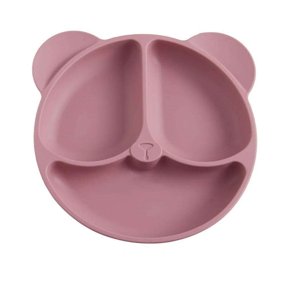 Plato antivuelco de silicona para bebés – Diseño divertido - imagen 4