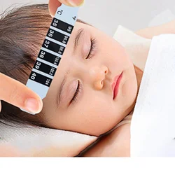 Termómetro adhesivo cambio de color para bebés – Control de temperatura