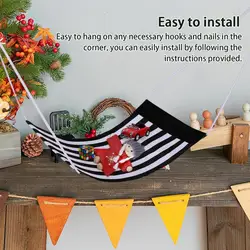 Columpio navideño para muñecas con accesorios