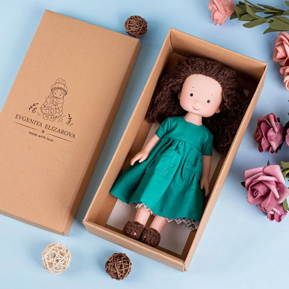 Muñeca Waldorf de peluche suave, hecha a mano para niños - imagen 3