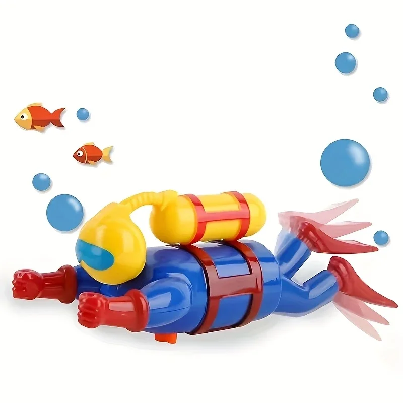 Figura de rana para buceo en la bañera