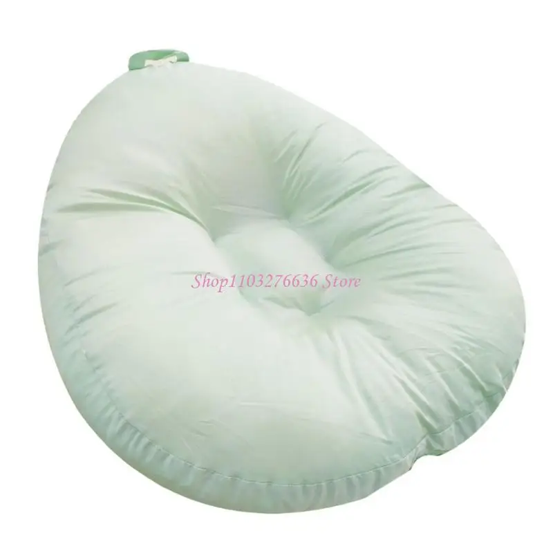 Almohada de lactancia de satén de algodón