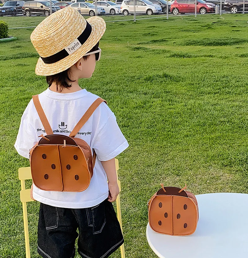 Mochila mariquita bebé - Morral escolar versátil para guardería - imagen 4