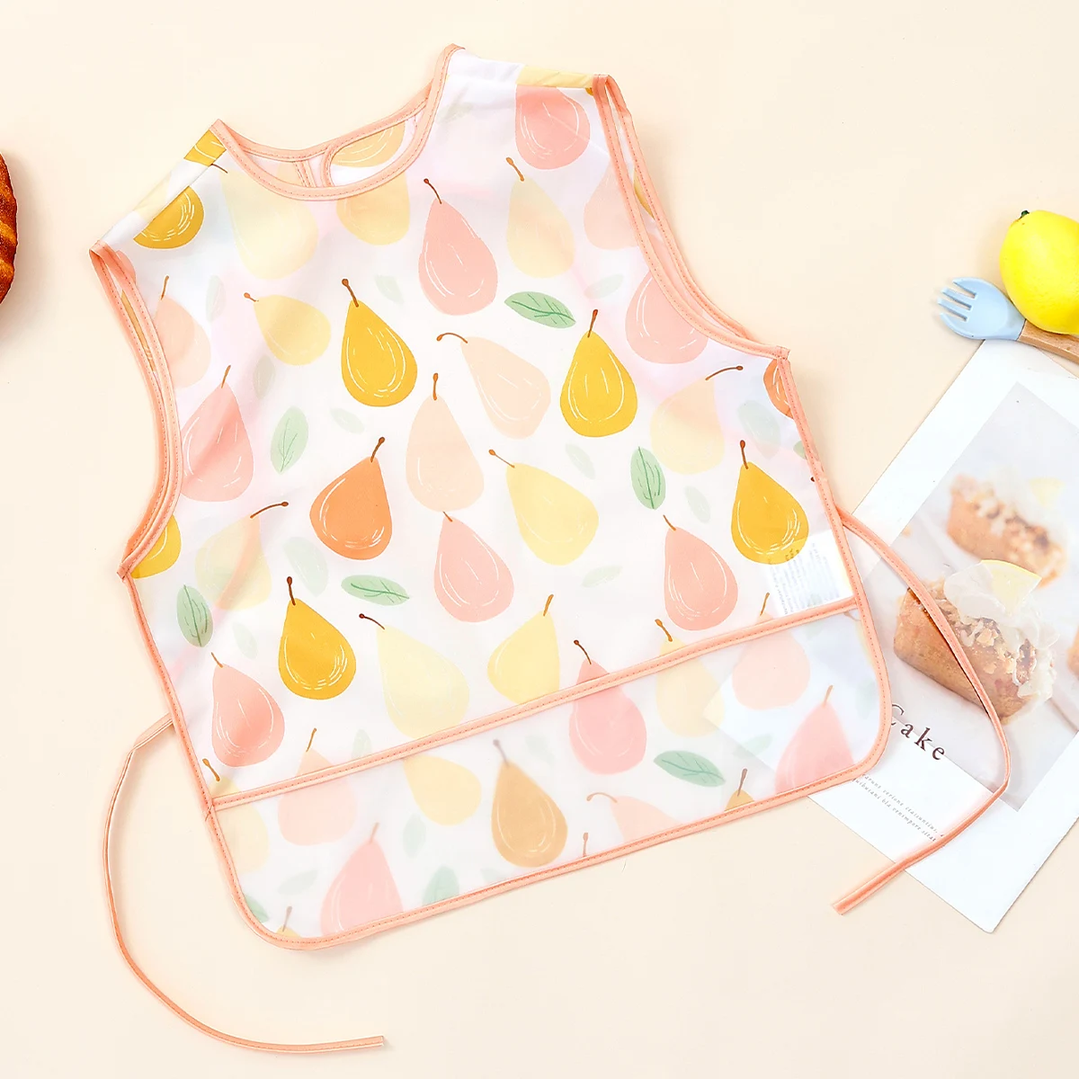 Kangobaby Babero impermeable sin mangas de alimentación para bebé - imagen 4