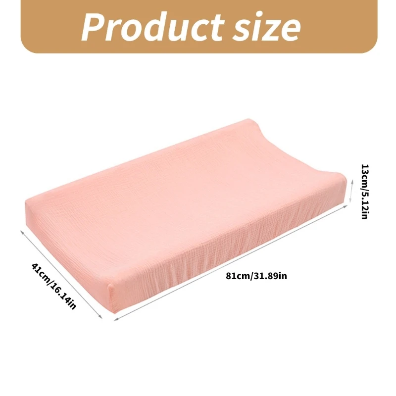Funda cambiador elástica de algodón para recién nacido