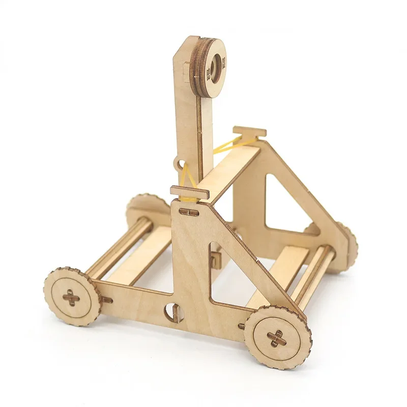Carro de catapulta hazlo tú mismo, ensamblado a mano - imagen 2