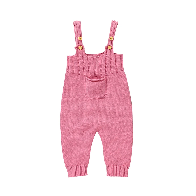 Mameluco bebé sin mangas de punto con tirantes unisex - imagen 3