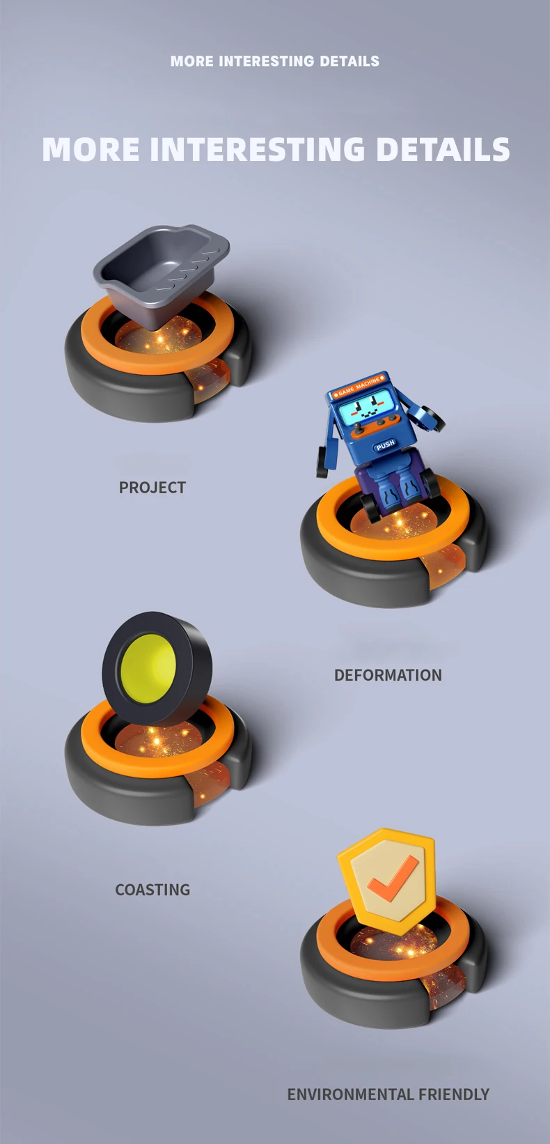 Modelo de vehículo infantil para crear recorridos y escenas