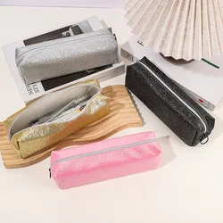 Estuche de lápices con purpurina y lentejuelas para la vuelta al cole