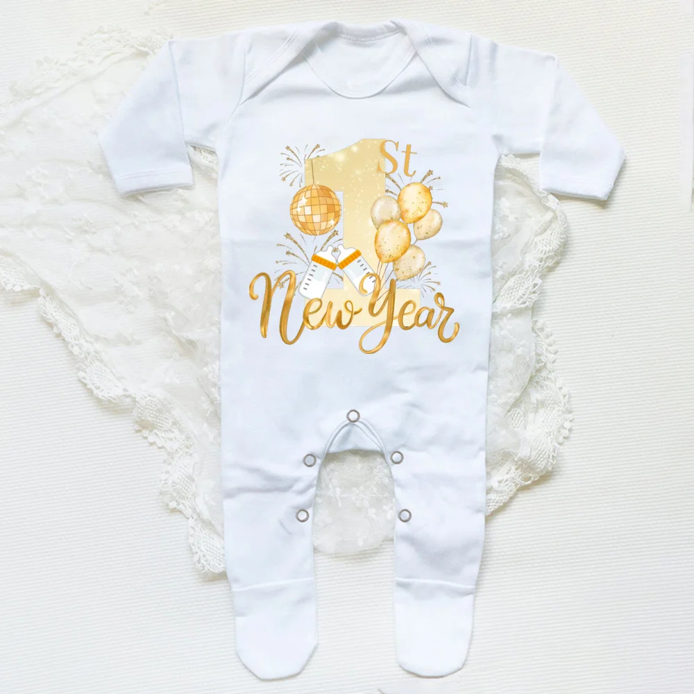 Pijama-mameluco de invierno de manga larga estampado