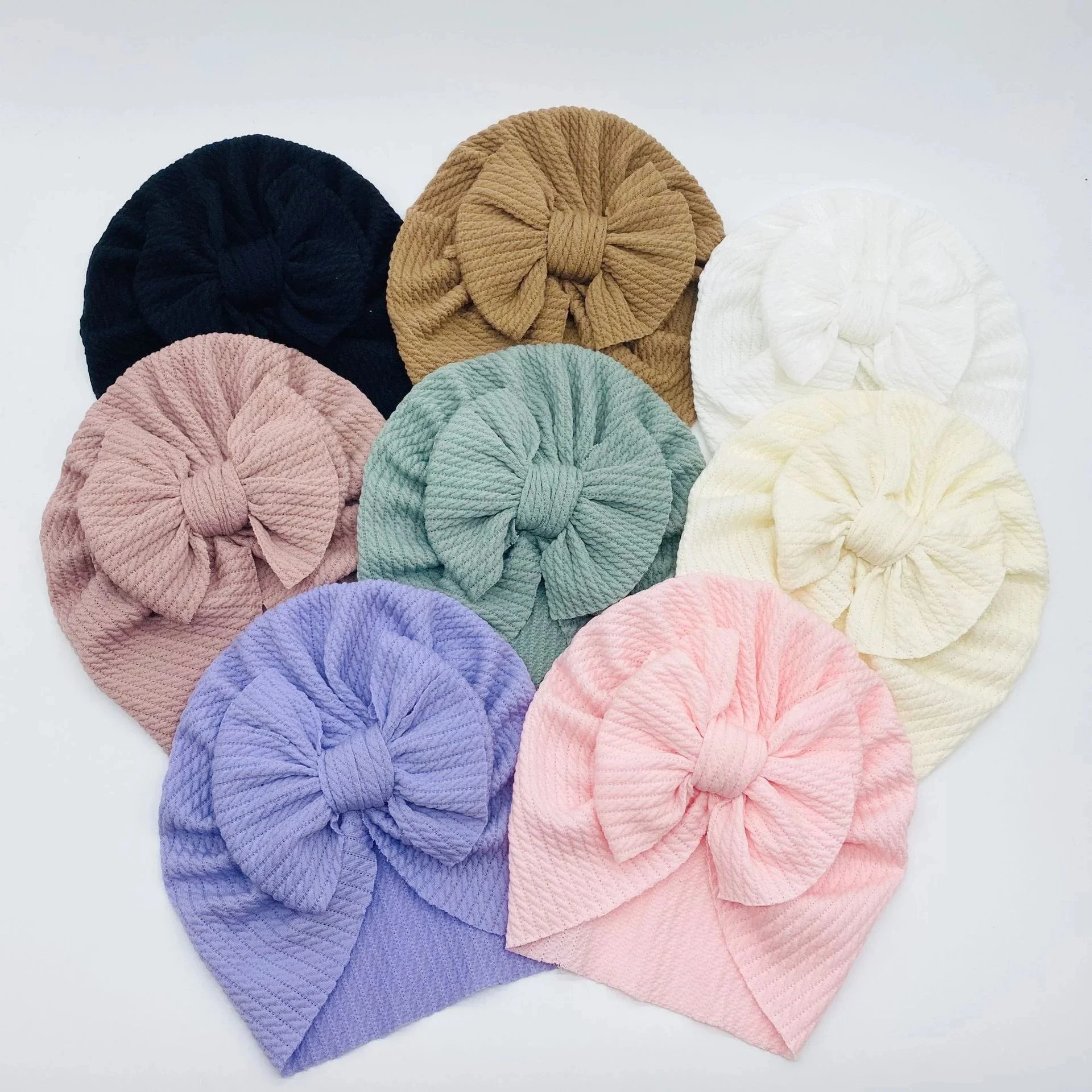 Gorro con lazo grande para niña - Turbante y accesorios para la cabeza - imagen 3