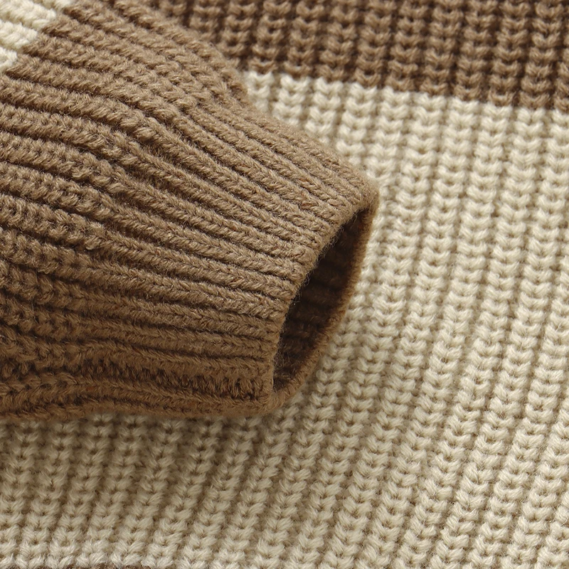 Suéter bebé unisex punto cuello redondo manga larga otoño invierno - imagen 3