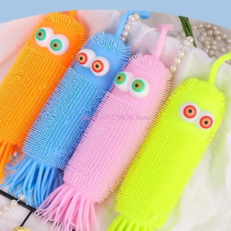 Peluche oruga suave para bebés, juguete blando y tierno para dormir - imagen 4