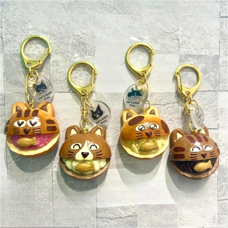 Doraneko Juguetes cápsula originales gato colgante figuras para niños - imagen 3