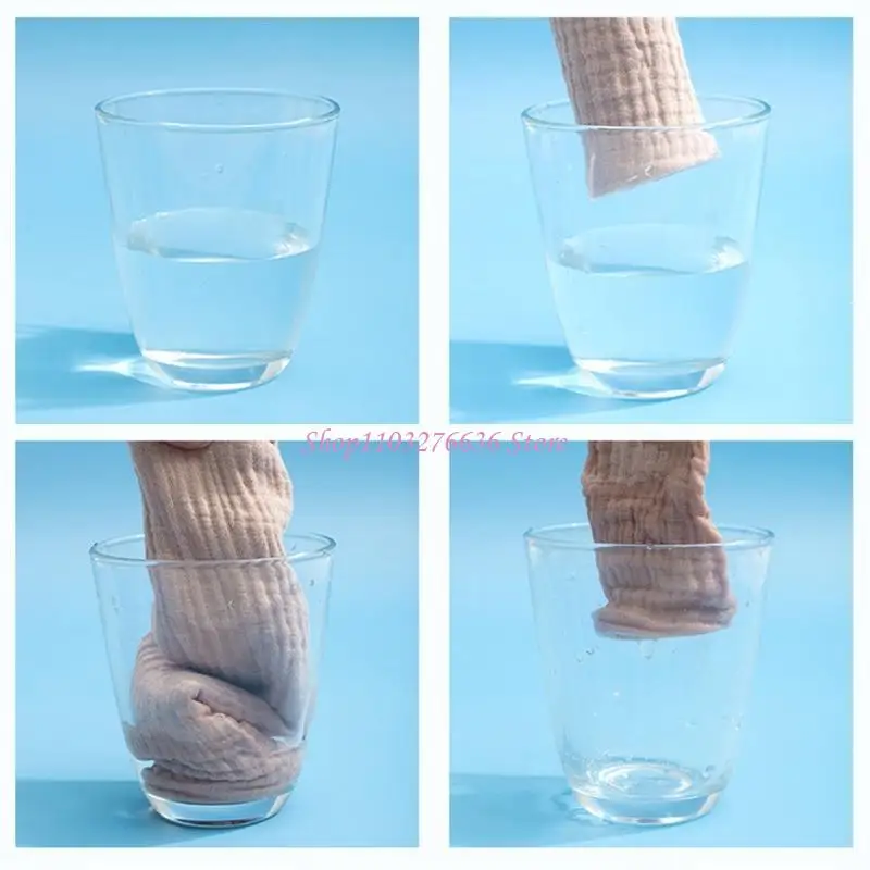 Toalla para eructar de gasa de algodón suave absorbente - imagen 5