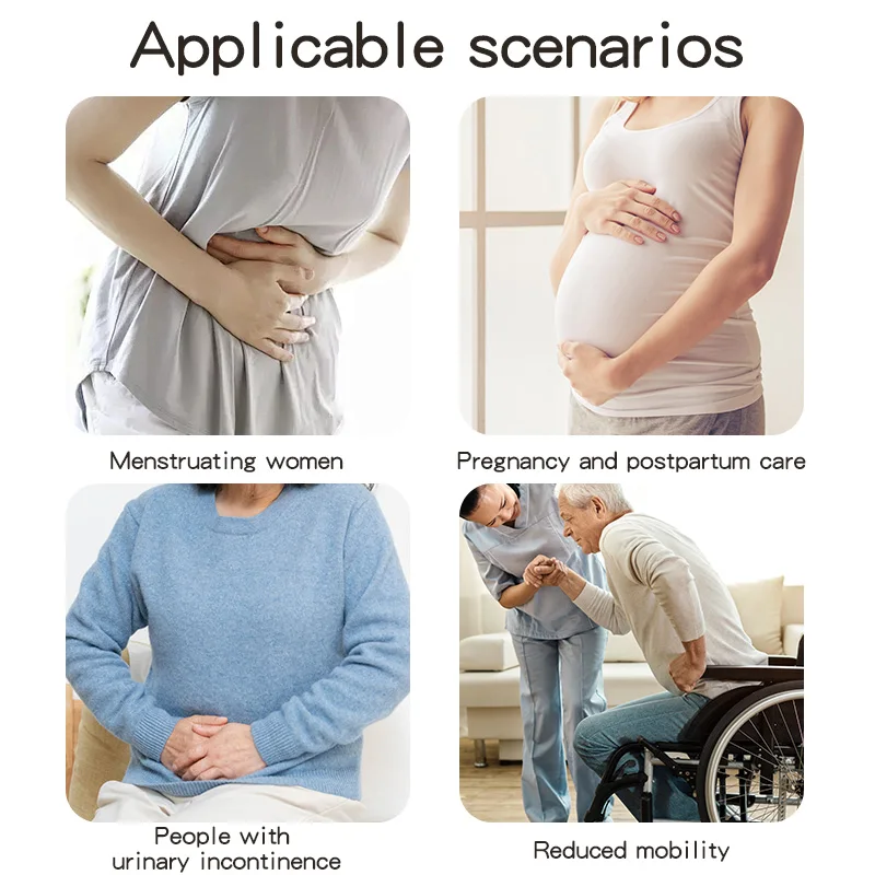 Toallas menstruales reutilizables con forro de grafeno para escapes - imagen 3