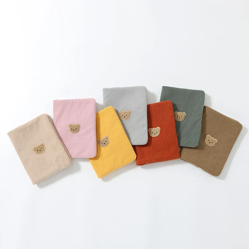 Bolsa de almacenamiento en pana plegable con dibujos animados - imagen 4